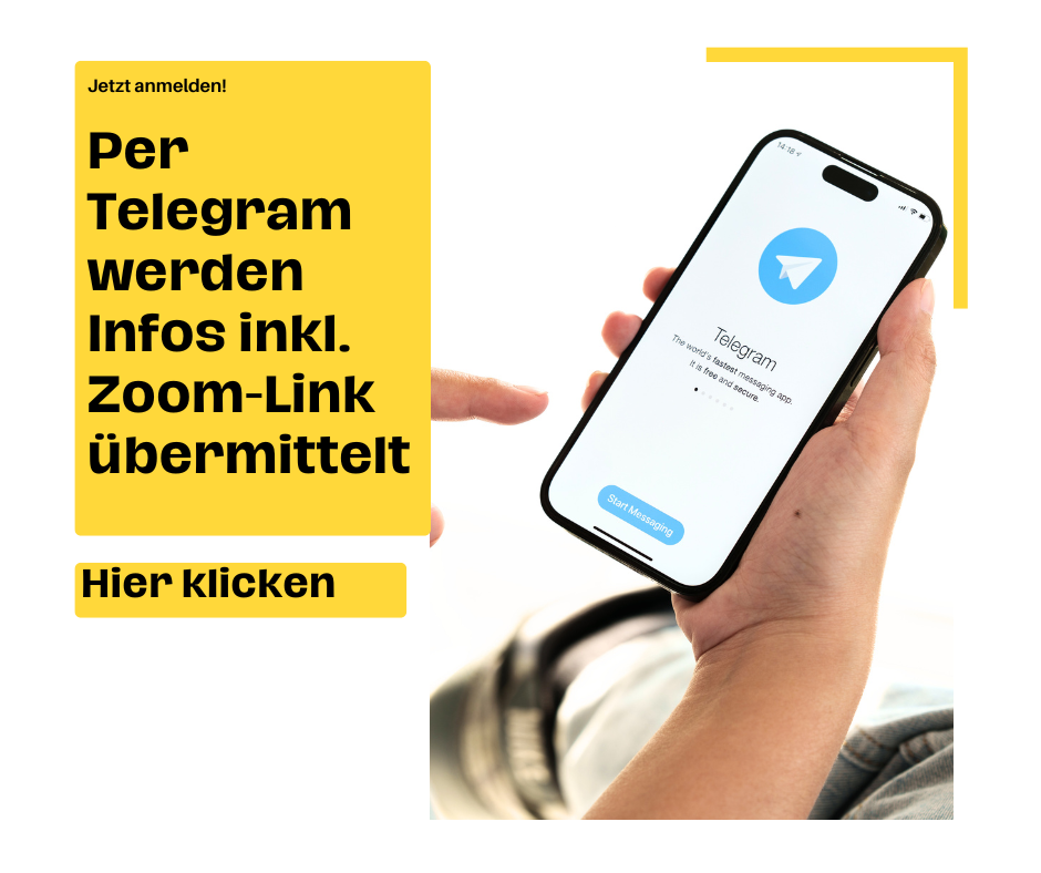 Workshop Anmeldung per Telegram: Wer bin ich eigentlich wirklich?