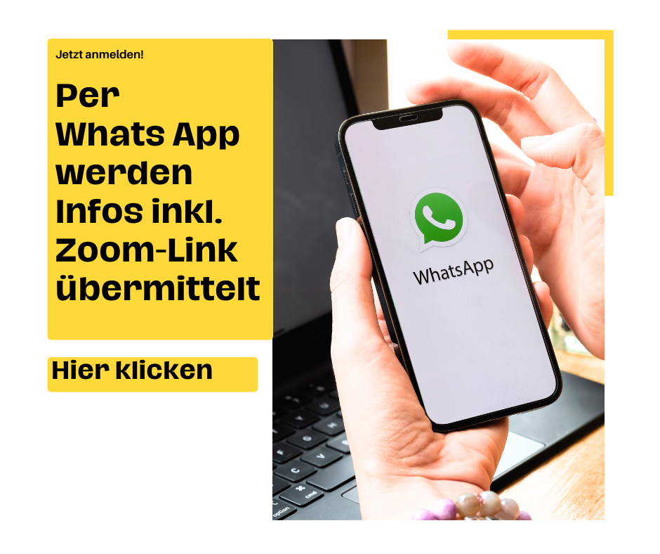 Whats App Workshop Anmeldung 
Wer bin ich eigentlich wirklich?